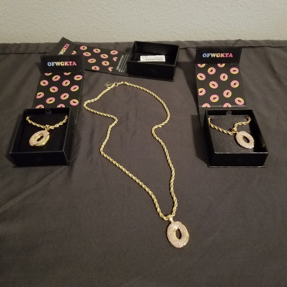 OF Donut Pendant King ICE